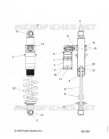 SUSPENSION, SHOCK TRASERO TRACK, VELOCITY