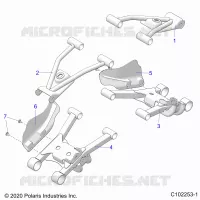 SUSPENSION TRASERA CONTROL ARMS
