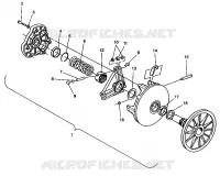 Embrague ASSEMBLY 500 EFI 0942774 and  EFI SKS 0942574 (49274127410027)