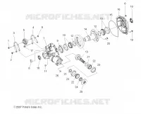 CAJA DE ENGRANAJES, DIFERENCIAL, INTERNAL COMPONENTS