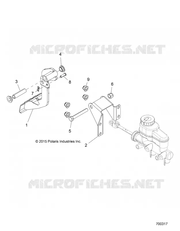 BRAKES, PEDAL AND CILINDRO MAESTRO