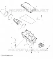 MOTOR, TOMA DE AIRE SYSTEM