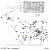 ELECTRICA, MAIN WIRE HARNESS