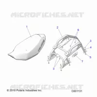 ASIENTO ASM. AND REAR RACK