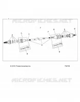 TREN, FRONT HALF SHAFT