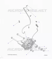 TREN, FRONT GEARCASE MOUNTING