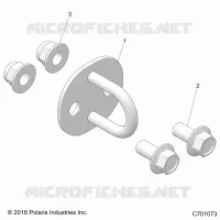 CHASIS, TOW HOOK
