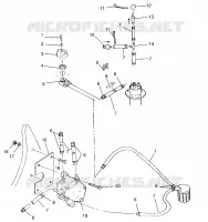 SISTEMA DE COMBUSTIBLE SLX 780 B954287 (4933953395A010)