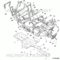 CHASSIS, MAIN FRAME AND ESQUÃD PLATES