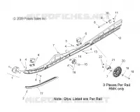 SUSPENSION, montaje en carril