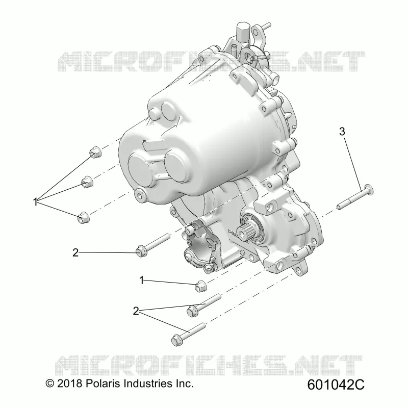 DRIVE TRAIN, CAJA DE ENGRANAJES MOUNTING