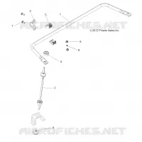 SUSPENSION, BARRA DE TORSIÃ“N, REAR