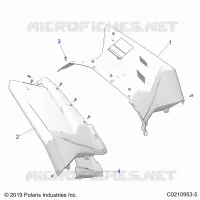 CARROCERÍA POSTERIOR CAB AND HEAT SHIELDS