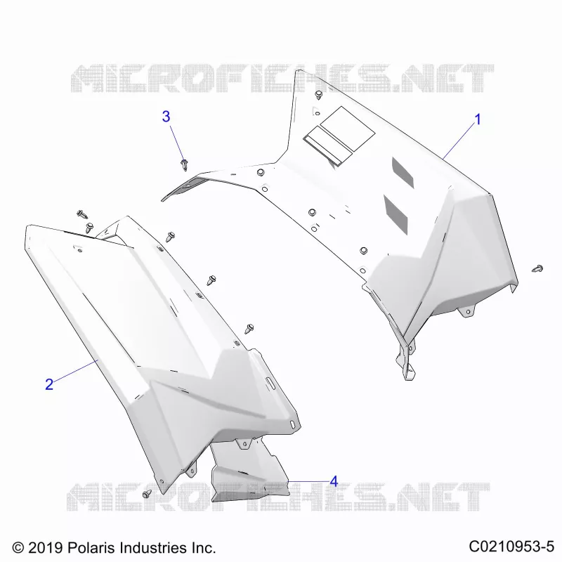 CARROCERÍA POSTERIOR CAB AND HEAT SHIELDS