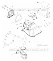 MOTOR, TOMA DE AIRE (BUILT 10/22/10 AND BEFORE)