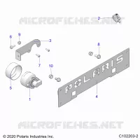 ELECTRICA, FOG LAMP AND FRONT REGISTRATION PLATE