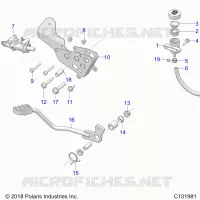 BRAKES, BRAKE PEDAL AND CILINDRO MAESTRO