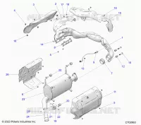 ENGINE, SISTEMA DE ESCAPE