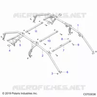 CHASSIS, CAB BASTIDOR