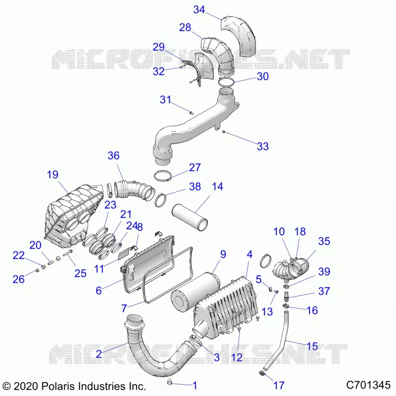 ENGINE, TOMA DE AIRE SYSTEM