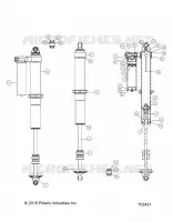SUSPENSION TRASERA SHOCK INTERNALS