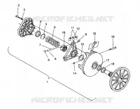Embrague ASSEMBLY TRAIL / 0930761 (4923222322025A)