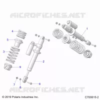 SUSPENSION, CHOQUE FRONTAL MOUNTING