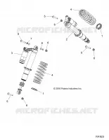 SUSPENSION, CHOQUE FRONTAL MOUNTING