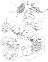 ARRANQUE DE RETROCESO 600 XCR SP 0965677 and EUROPEAN 600 XCR SP E965677 (4932063206D006)