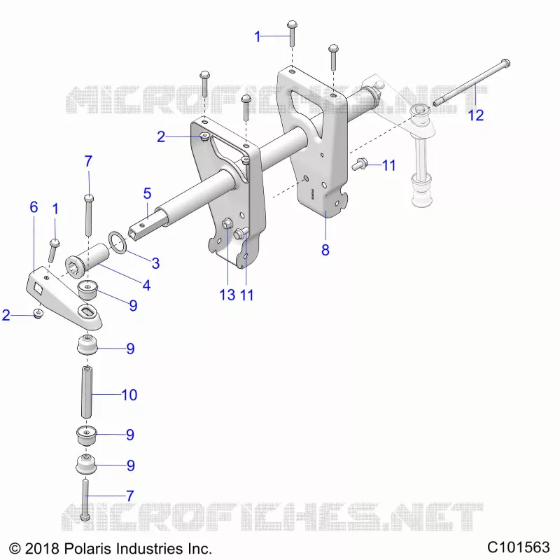 SUSPENSION, BARRA DE TORSIÃ“N