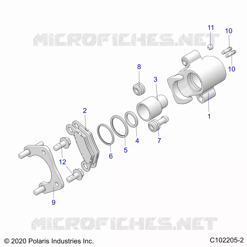 BRAKES, PINZA TRASERA