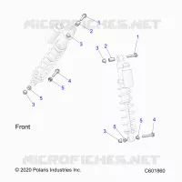 SUSPENSION, MONTAJE DE DESCARGA, IFS