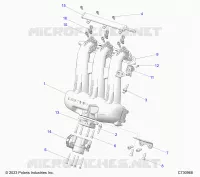 ENGINE, INTAKE MANIFOLD, CUERPO DE MARIPOSA, FUEL RAIL