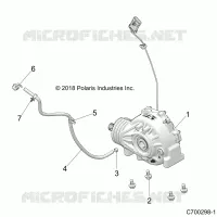 DRIVE TRAIN, FRONT MONTAJE DE ENGRANAJES