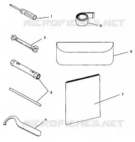 KIT DE HERRAMIENTA CLASSIC 0942865 and  CLASSIC TOURING 0942875 (4924962496022A)