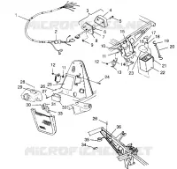 ELECTRICA/LUZ DE LA COLA ASSEMBLY XPLORER 400L W969140 (4935983598C008)