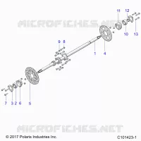 SUSPENSION TRASERA AXLE