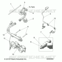 FUEL SYSTEM, RAIL, LINES AND CUERPO DE MARIPOSA