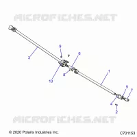 TREN, FRONT, REAR PROP SHAFT