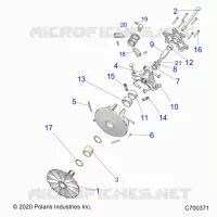 TREN, PRIMARY CLUTCH