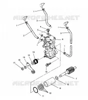 BOMBA DE ACEITE XLT TOURING  0963357 and EUROPEAN XLT TOURING  E963357 (4931923192C013)