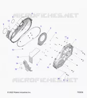 TREN, CLUTCH COVER, INNER/OUTER