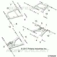 SUSPENSION TRASERA CONTROL ARMS