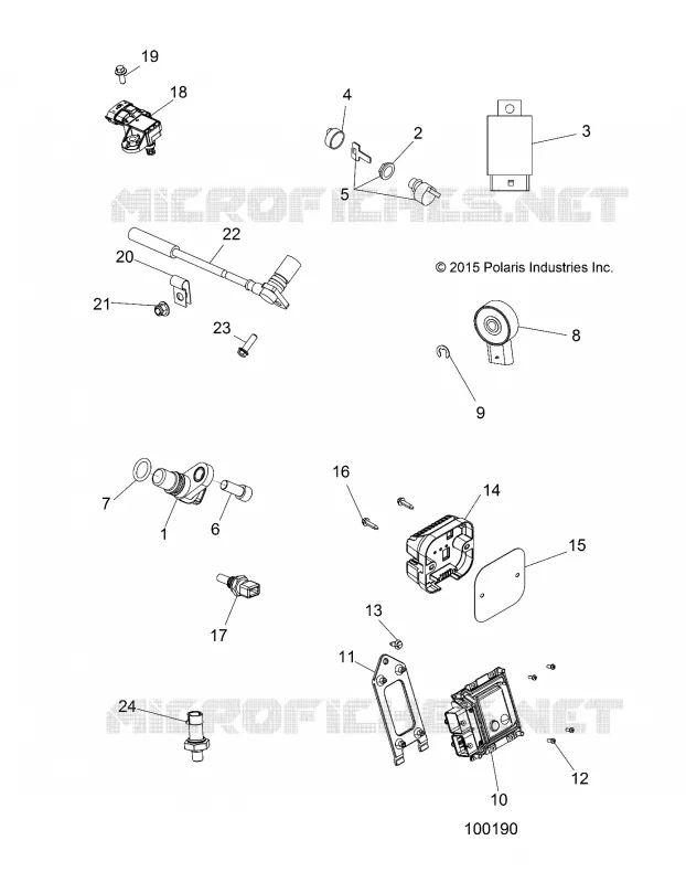 ELECTRICA, SWITCHES, SENSORS AND ECM MODULES