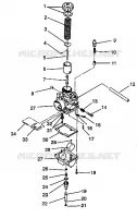 CARBURADOR XLT E940767,  XLT SP E940667    XLT SKS E940567 (49274227420036)