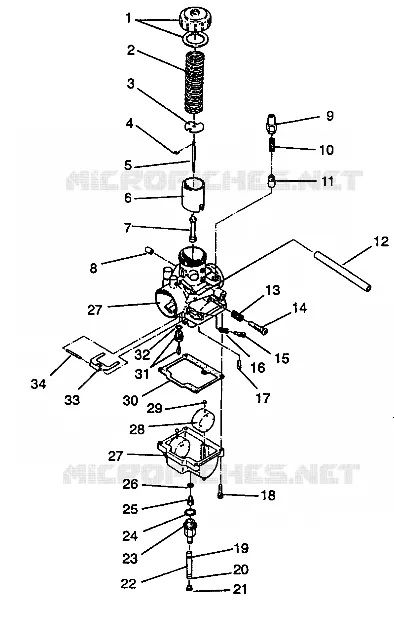 CARBURADOR XLT E940767,  XLT SP E940667    XLT SKS E940567 (49274227420036)