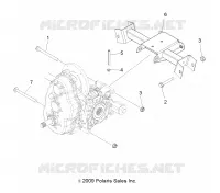 TREN, MAIN GEARCASE MOUNTING