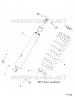 SUSPENSION TRASERA SHOCK MOUNTING