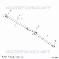 TREN, FRONT PROP SHAFT