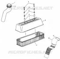 TOMA DE AIRE SLTX B974590 and INTL. SLTX I974590 (4941214121B007)